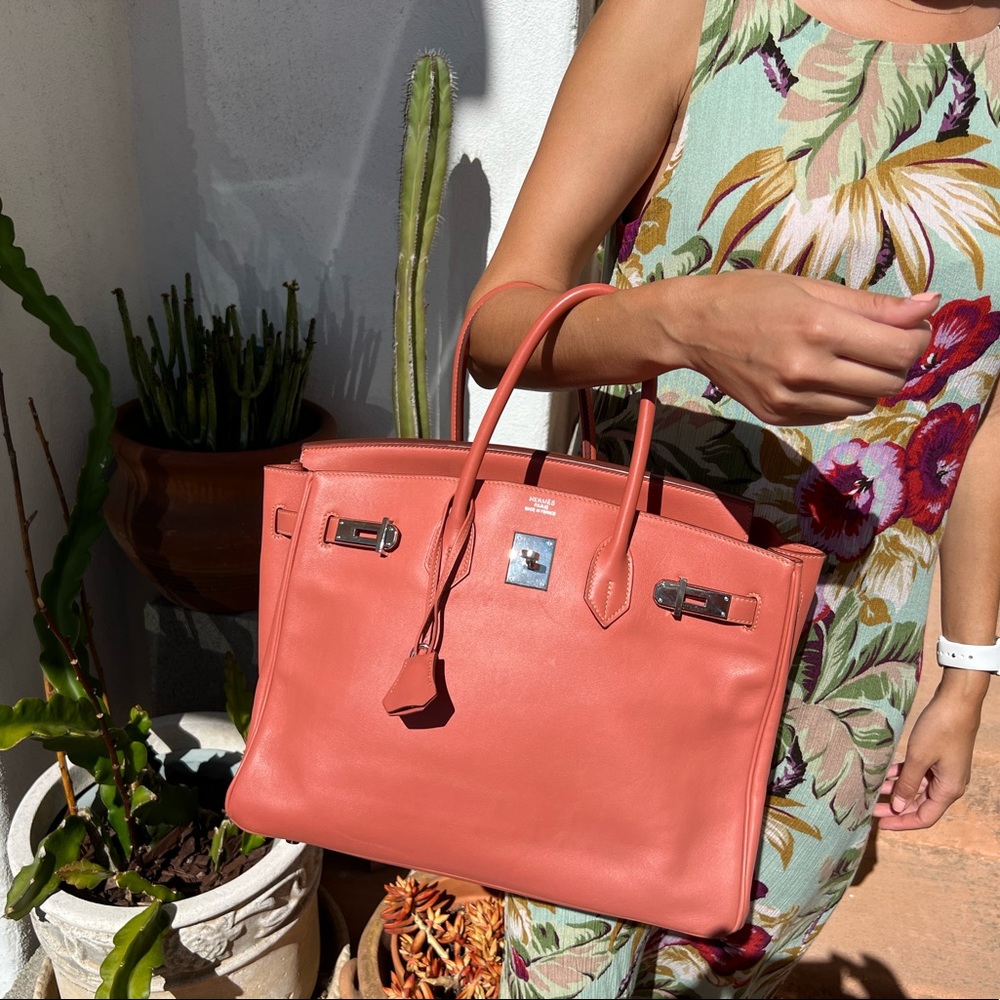 Hermes Birkin Swift Rosy 35